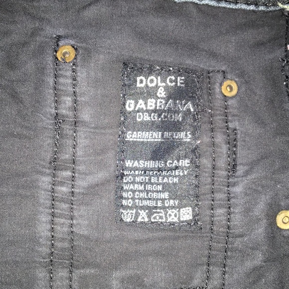 Men’s 32 Dolce&Gabbana black jeans - Picture 5 of 7